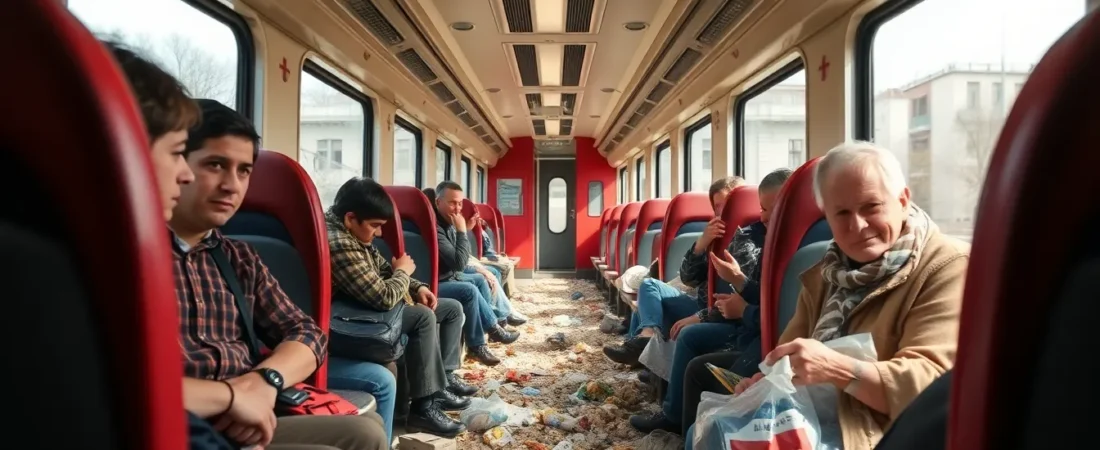 Frecciarossa 9524, disservizi e rifiuti: il viaggio da Napoli a Milano