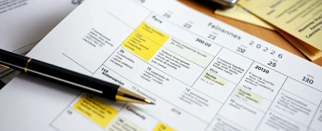 Scadenze fiscali di settembre 2026: tutte le date da ricordare