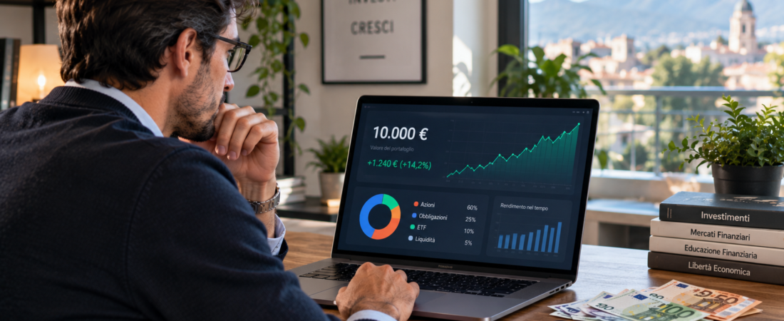 Come investire 10.000 euro in Borsa: strategie, esempi e rischi da conoscere